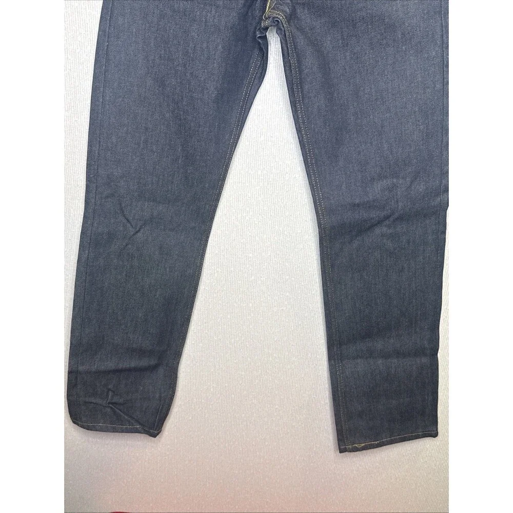 Levis 501xx Jeans Mens 29x33 Blue Shrink To Fit Vintage Denim Button Fly NWT Raw